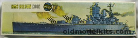 Airfix 1/600 HMS Nelson Battleship - T4 Issue, 04203-9 plastic model kit